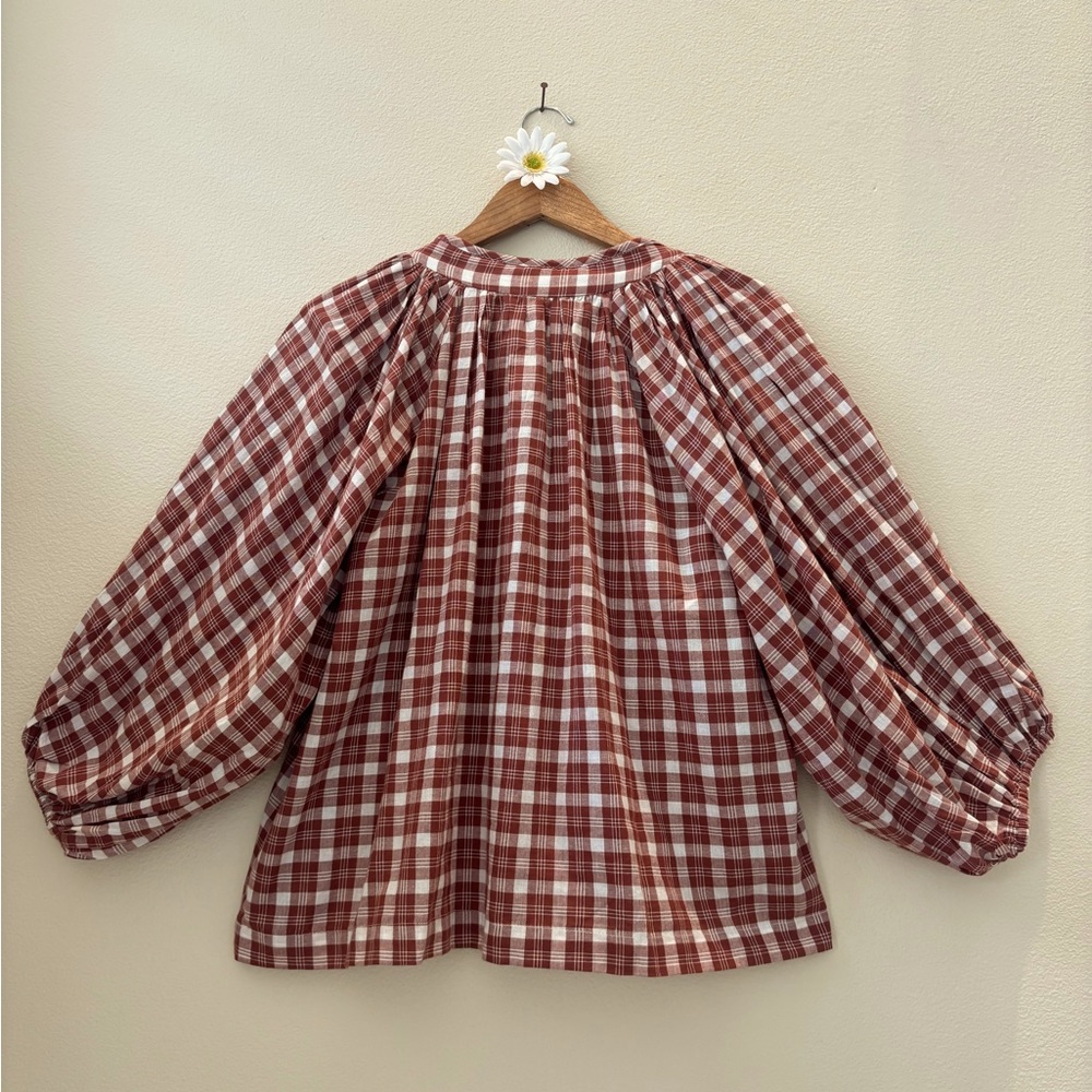 Daughters of India Poet Blouse NWT - Picture 5 of 14